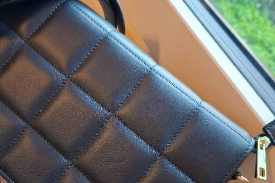 Damen Handtasche Echtleder wie neu - Bild 1