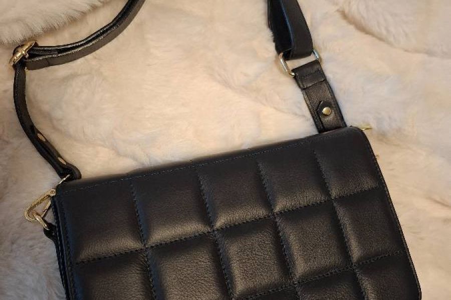 Damen Handtasche Echtleder wie neu - Bild 2