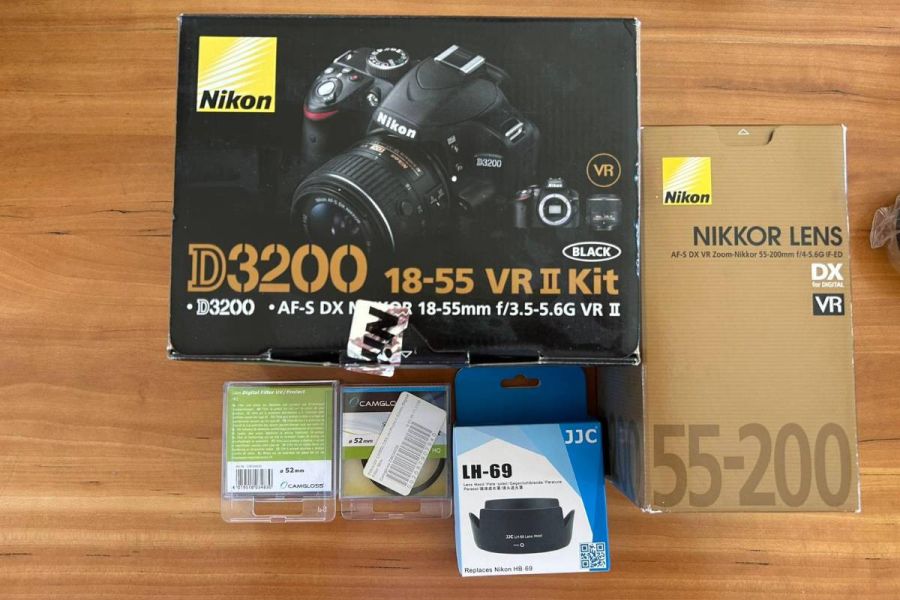 Digitalkamera Nikon D3200 mit Objektiven - Bild 5