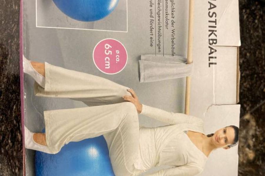 Fitness Gymnastikball  NEU - Bild 1