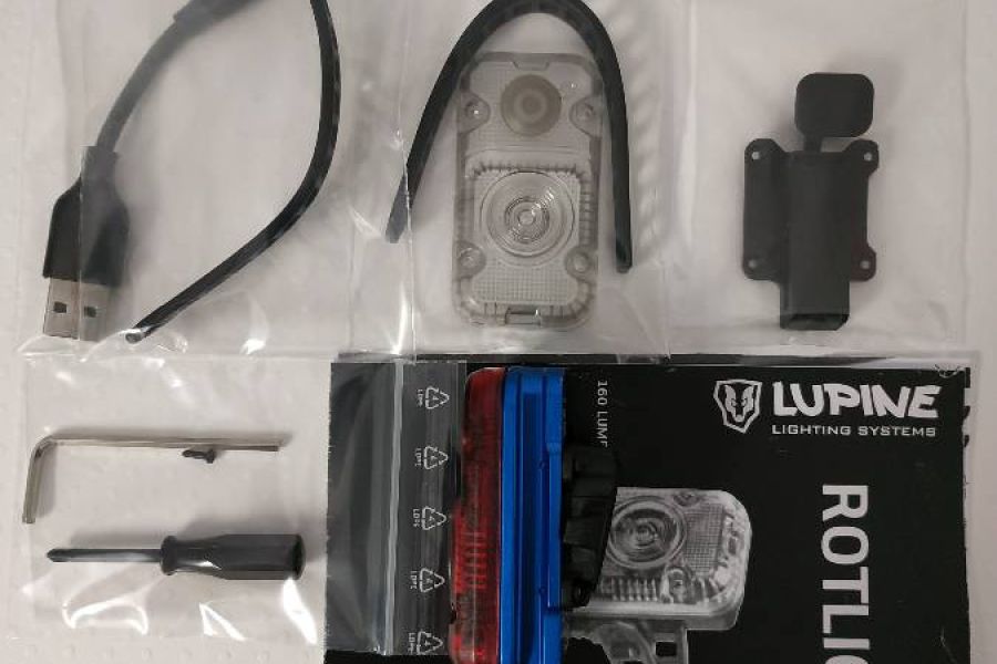 SEHR STARKES ROTES RÜCKLICHT LUPINE 2W 160 Lumen - Bild 5