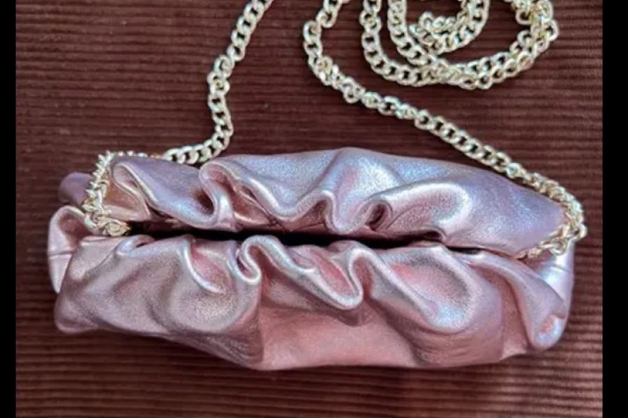 Leder Tasche Pochette - Bild 2
