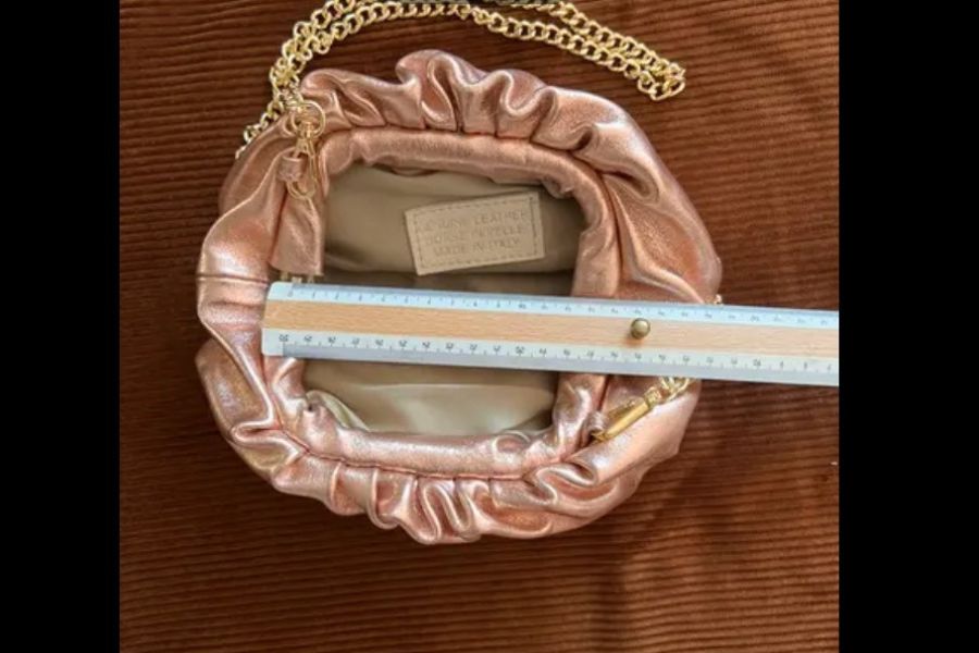 Leder Tasche Pochette - Bild 3