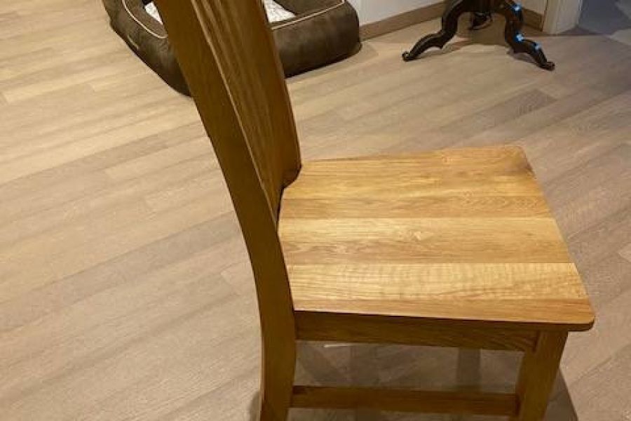 Absolut neuwertige Esszimmergarnitur "Wildeiche massiv" - Bild 5