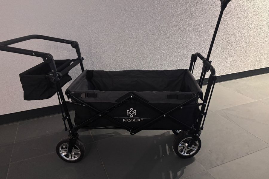 Bollerwagen Kesser mit Überdachung - Bild 3
