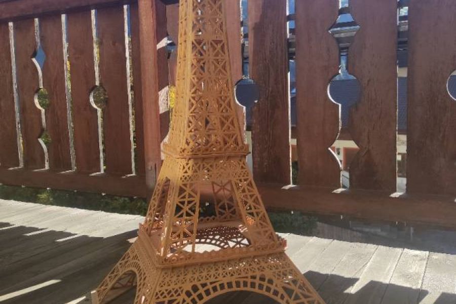 Eifelturm aus Holz - Bild 1