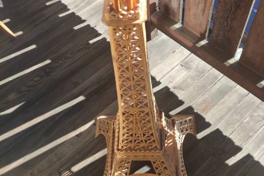Eifelturm aus Holz - Bild 2