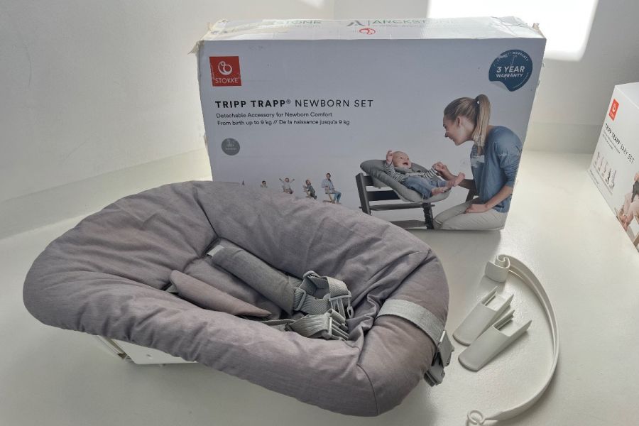 Stokke Tripp-Trapp Newborn Set mit Spielzeughalter - Bild 1