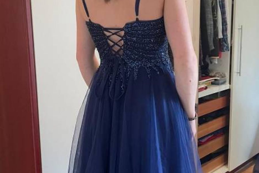 Ballkleid blau - Bild 2