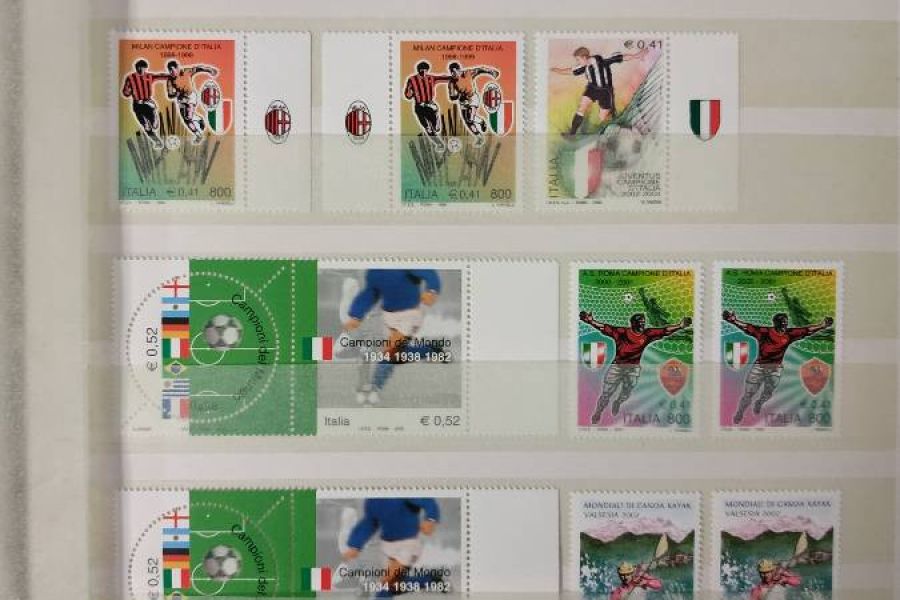 Briefmarken UNGESTEMPELT ltalien/Vatikan Lire + Euro - 30% - Bild 4