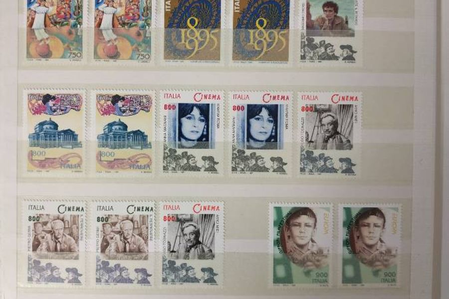 Briefmarken UNGESTEMPELT ltalien/Vatikan Lire + Euro - 30% - Bild 5