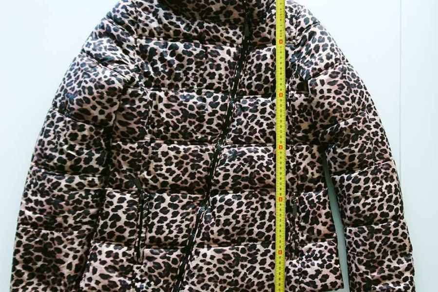 Warme Jacke Leopard Optik - Mädchen - Bild 2
