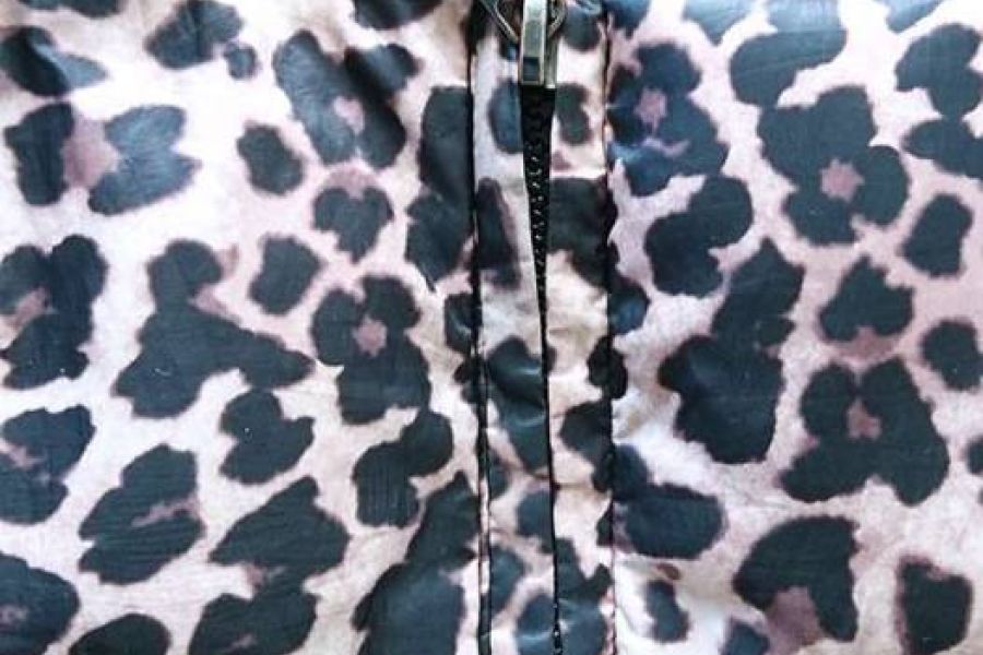 Warme Jacke Leopard Optik - Mädchen - Bild 4