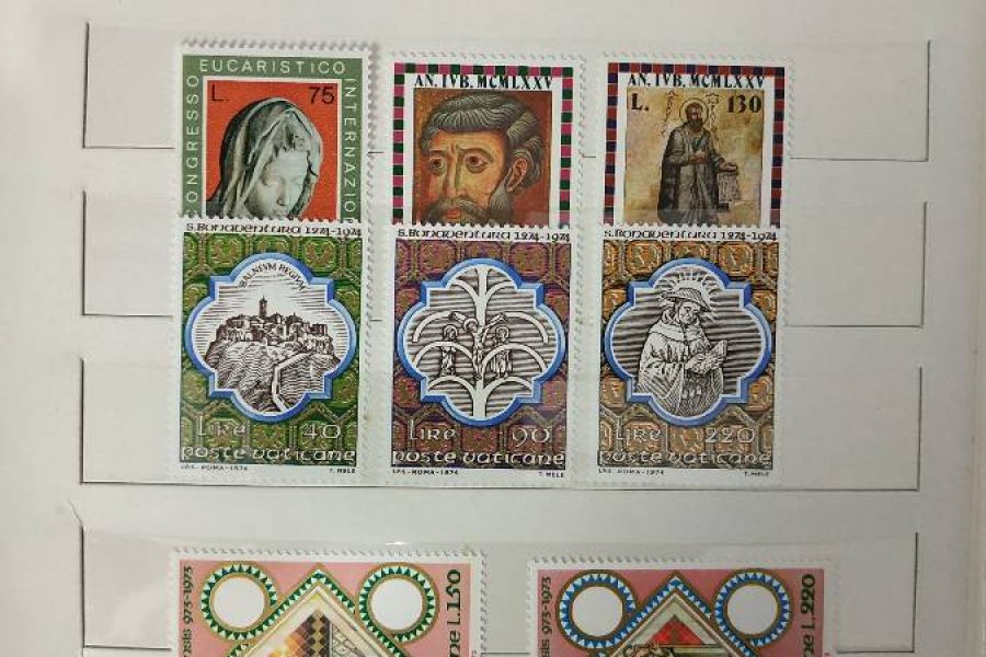 Briefmarken UNGESTEMPELT Italien/Vatikan Lire + Euro - Bild 2