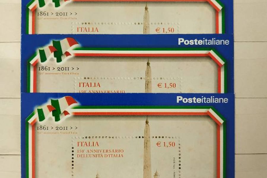 Briefmarken UNGESTEMPELT Italien/Vatikan Lire + Euro - Bild 1