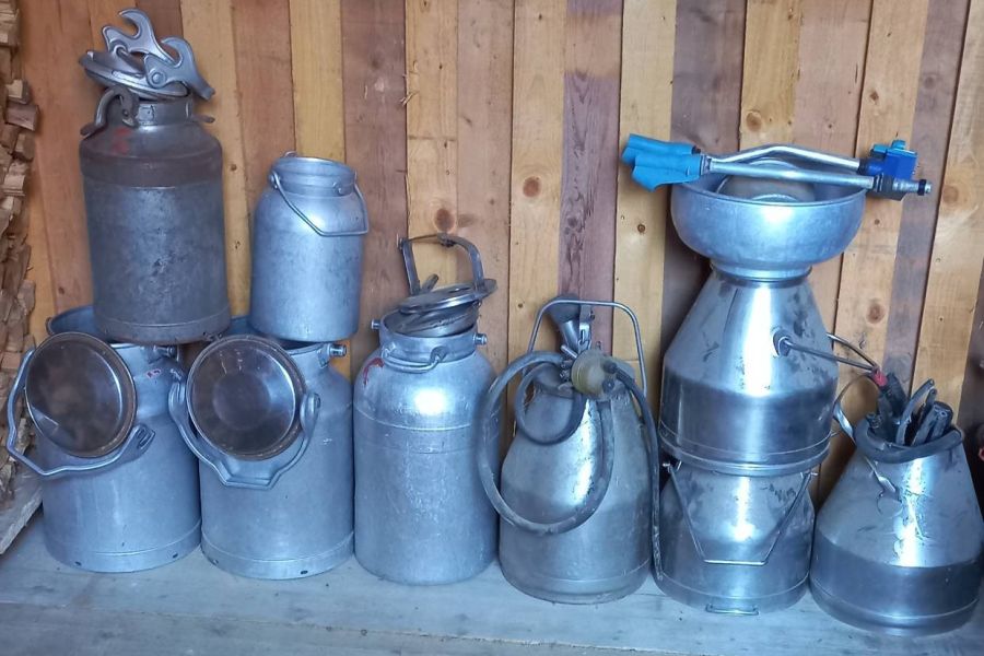 Verkaufe Milchtank+Wagele,Milchkühlgerät,Milchkannen,Milchmessg + mehr - Bild 3