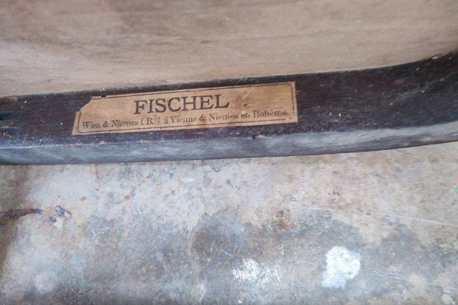 Cafehausstuhl Fischel um 1920 - Bild 3