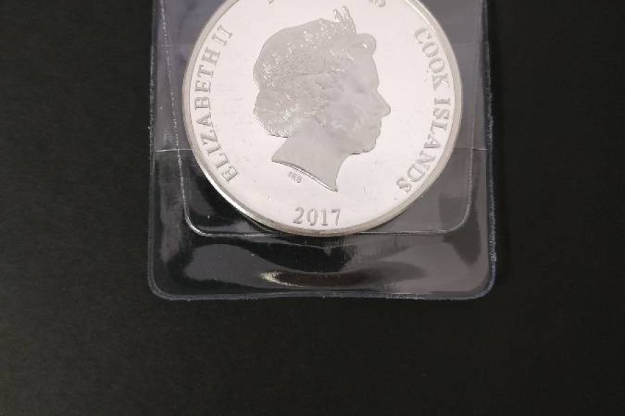 5 Dollar Silberne Gedenkmünze zum Harry-Potter-Saga-Film - Bild 1