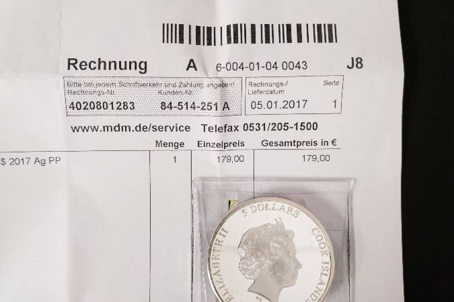 5 Dollar Silberne Gedenkmünze zum Harry-Potter-Saga-Film - Bild 2