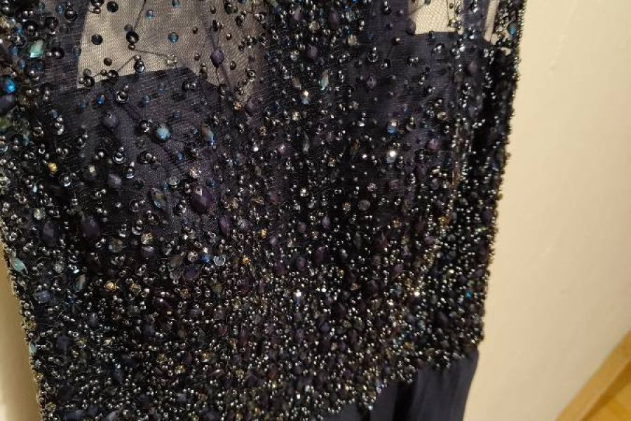 Ballkleid dunkelblau - Bild 2