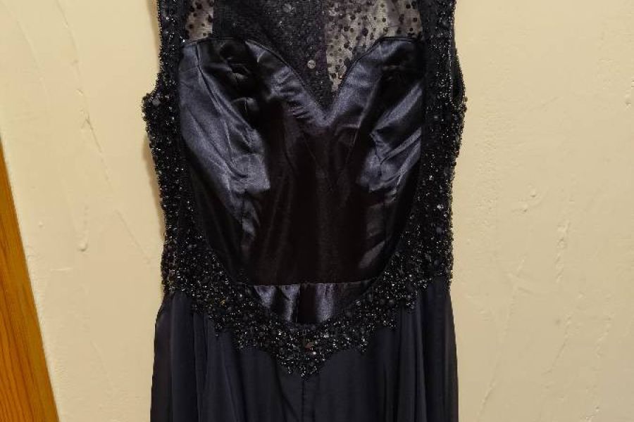 Ballkleid dunkelblau - Bild 3