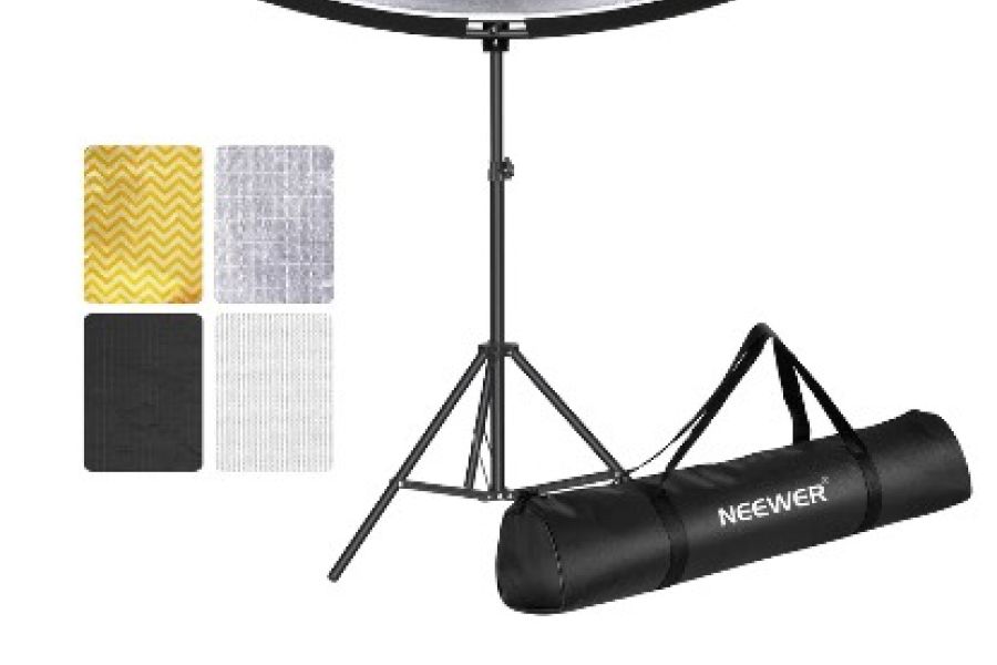 NEEWER 167 x 61 cm  gebogener Lichtreflektor Diffusor - Bild 1
