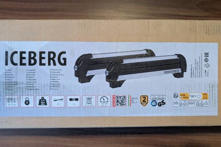 Skiträger Dachträger Porta Sci ICEBERG Menabo - Bild 1
