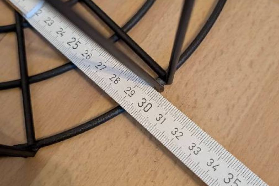 Aufbewahrung, Metallkorb, Dekokorb, Drahtkorb - Bild 3