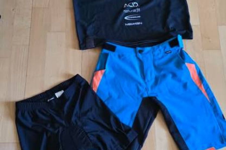 T-Shirt und Kurze Hose für Radfahren siehe unten gr. - Bild 1