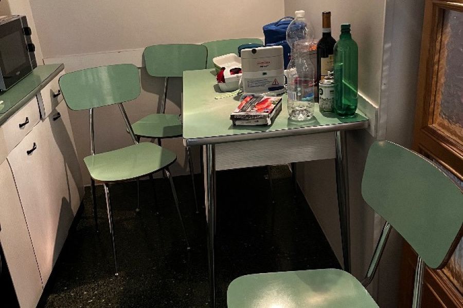 Midcentury Modern Sitzgruppe – Original ca. 1950/60er – Formica & Chro - Bild 2