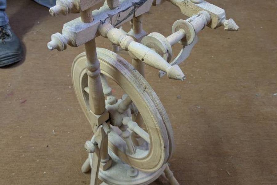 Spinnrad original - Bild 1