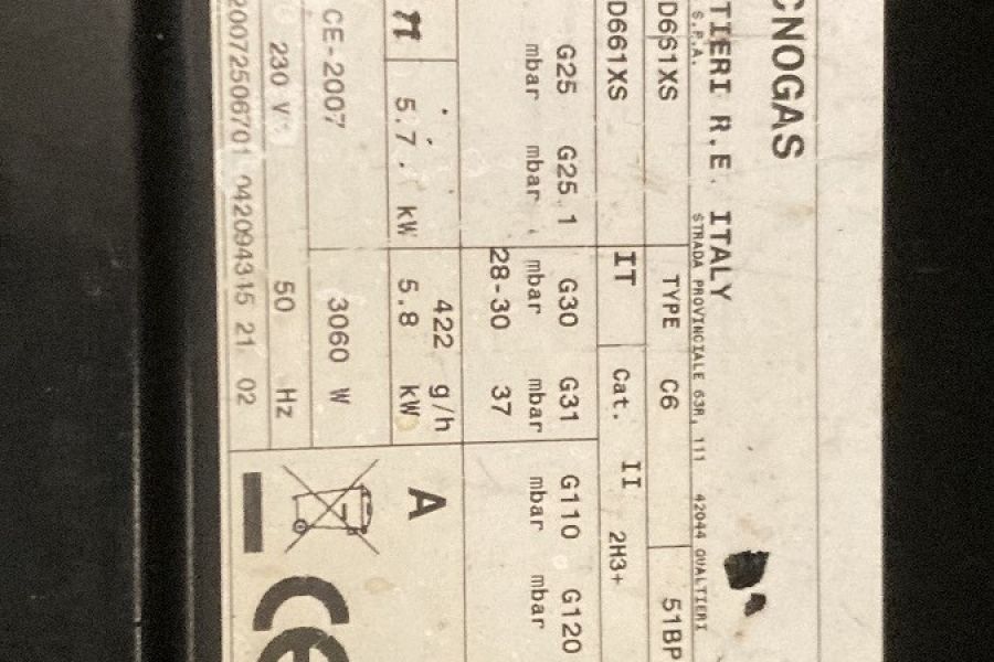 Tecnogas Backofen-Herd-Kombi - Bild 3