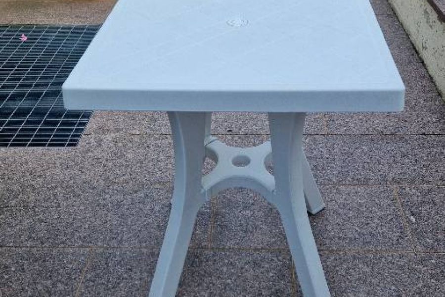 Terrassentisch weiß - Bild 4