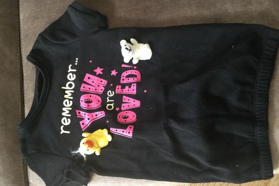 Kleid mit Kuscheltierapplikationen - Bild 1