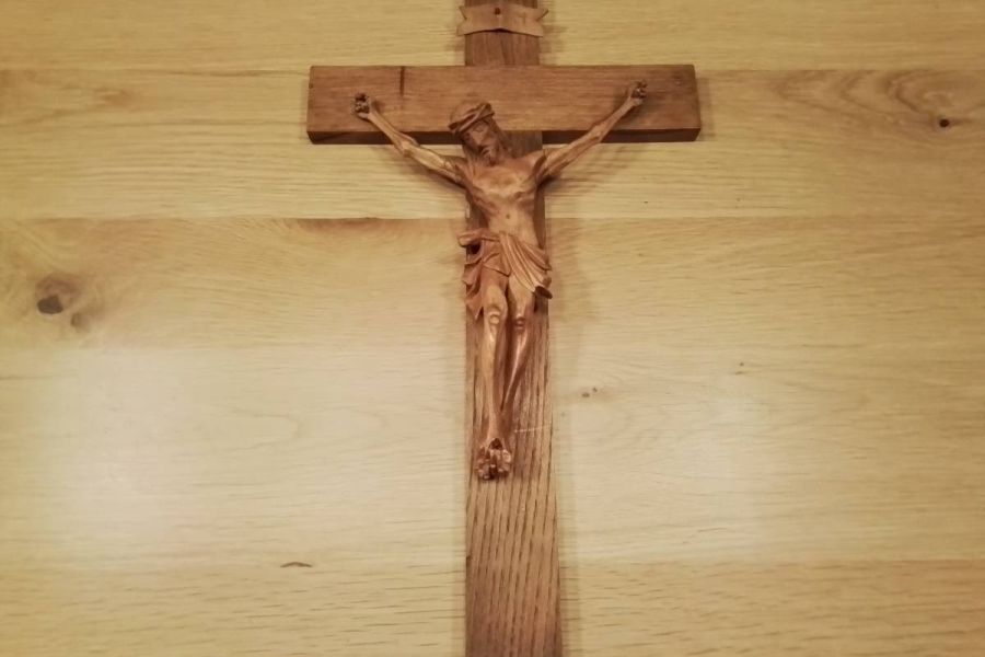 Handgeschnitzter Herrgott - Bild 1