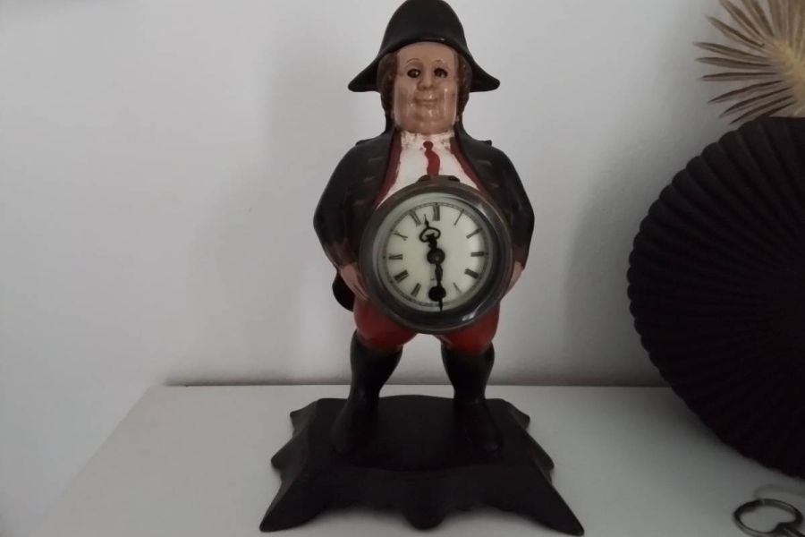 Alte Kaminuhr vintage Brandley @Hubbard - Bild 2