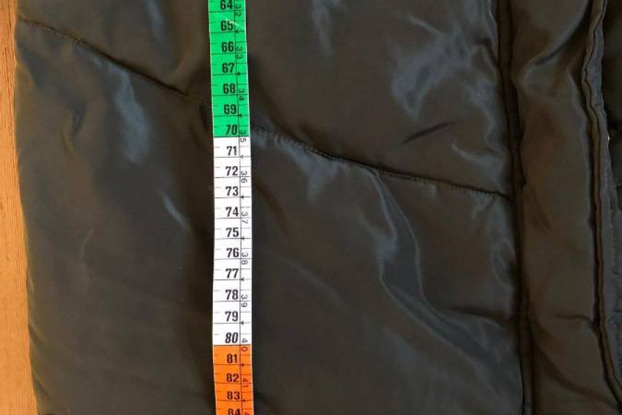 Lange Daunenjacke mit Kapuze - Bild 4