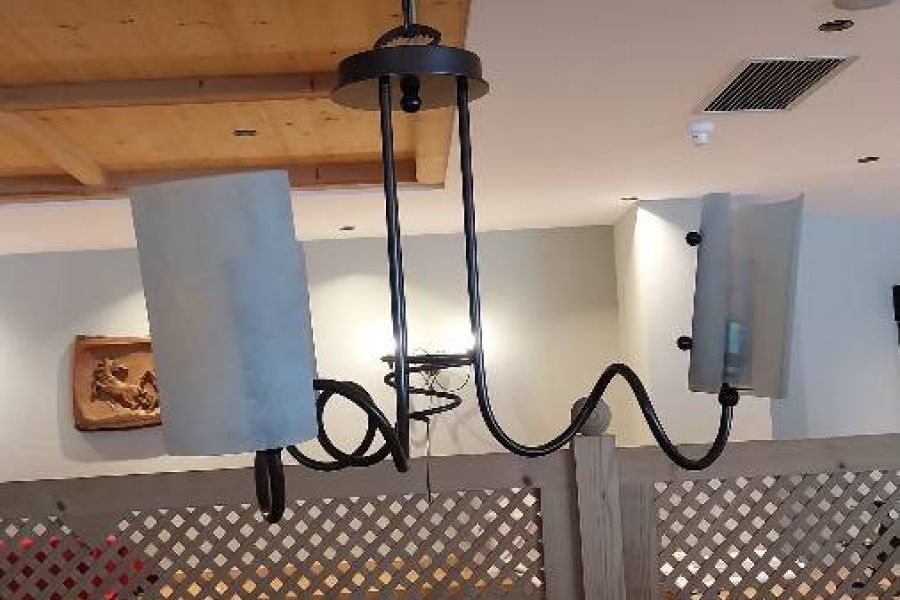 3 Hängelampen + 2 Wandlampen (auch einzeln) - Bild 3