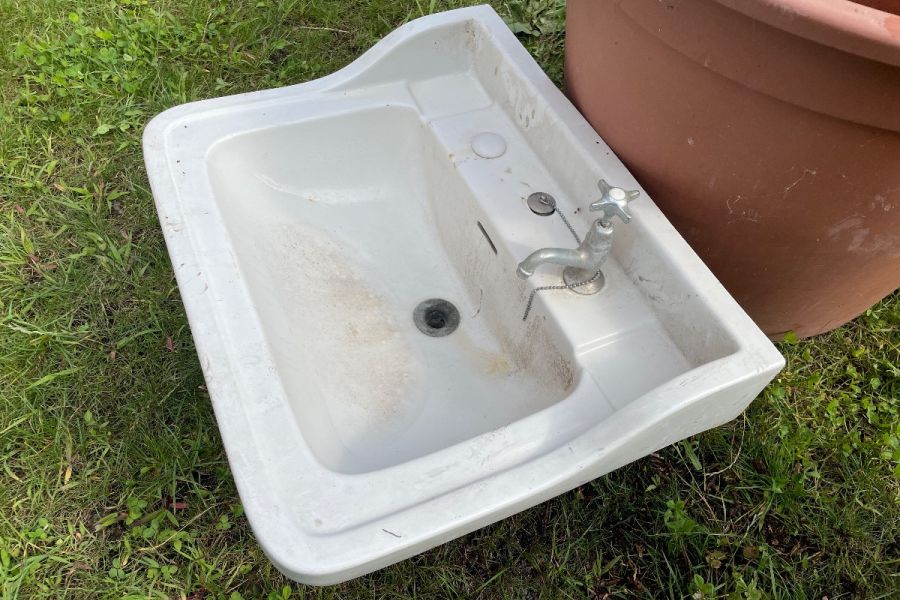 Vintage Waschbecken 40iger Jahre - Bild 4