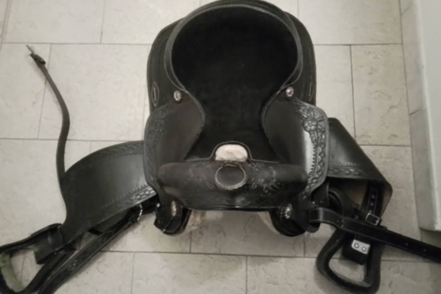 Western - Sattel in echt Leder - Bild 1
