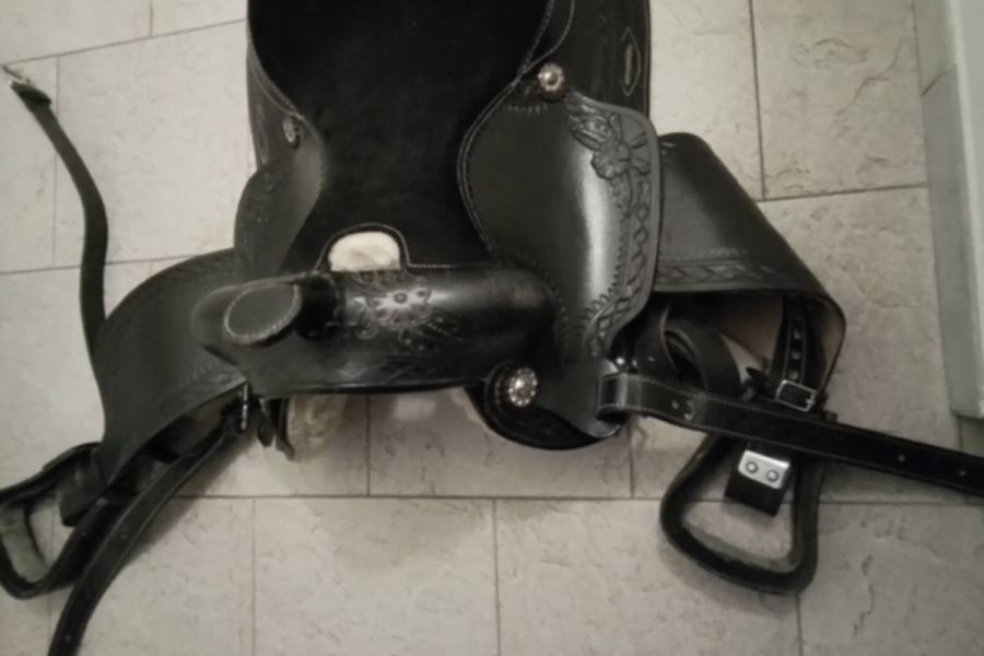 Western - Sattel in echt Leder - Bild 2