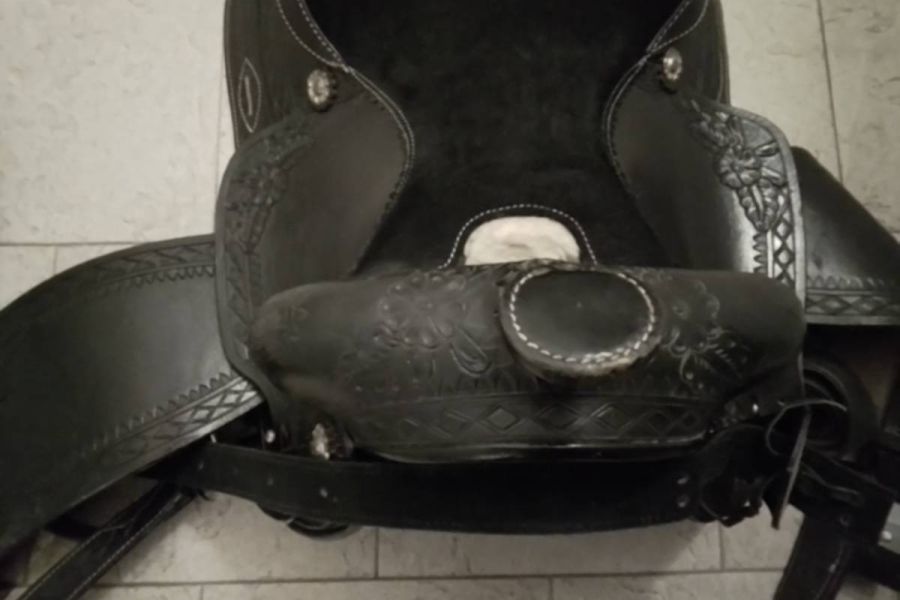 Western - Sattel in echt Leder - Bild 4