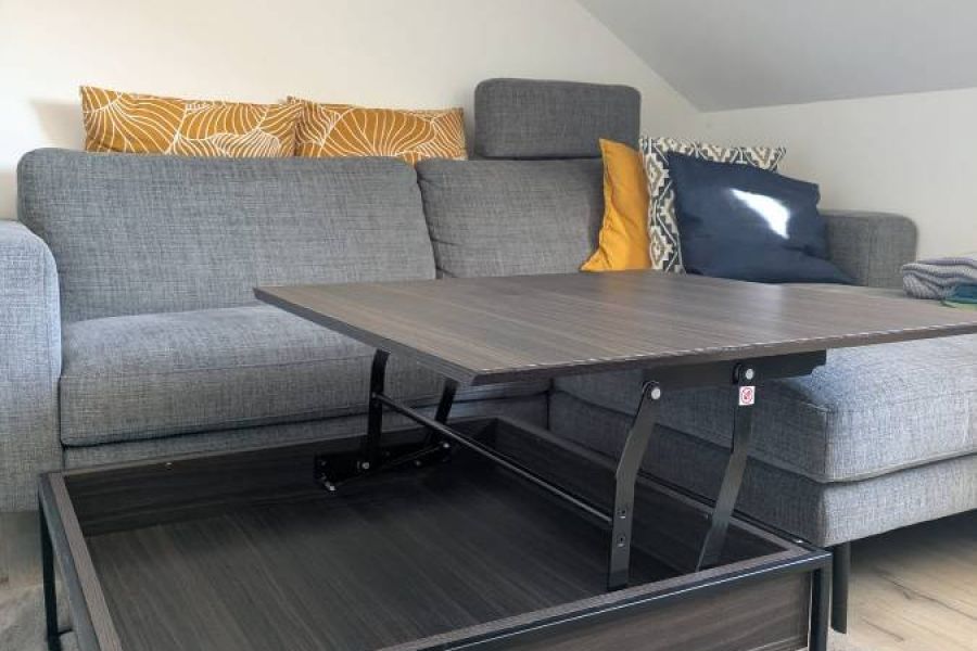 Couch-Tisch neuwertig zum Aufklappen - Bild 2