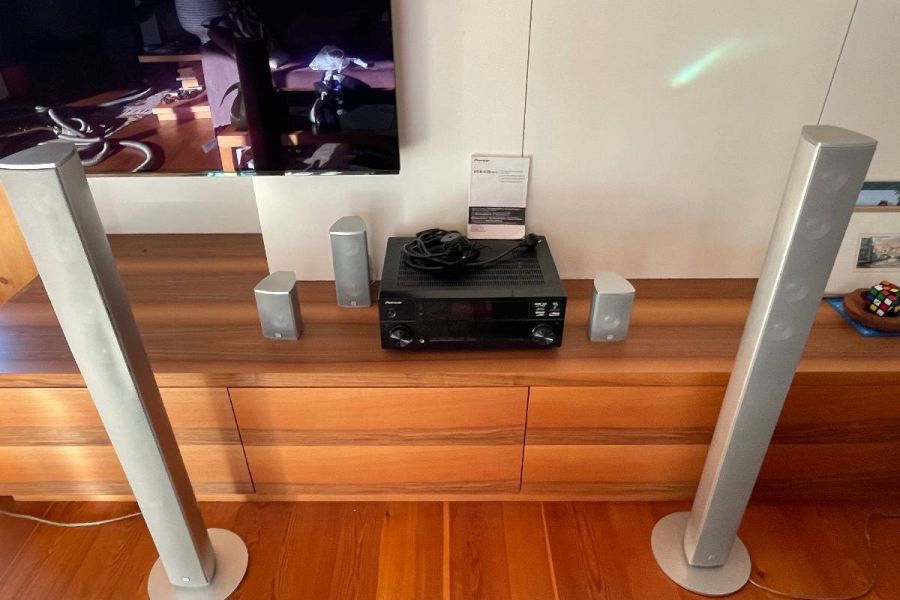 AV Receiver Pioneer + Lautsprecher Canton CD 1000.2 - Bild 2
