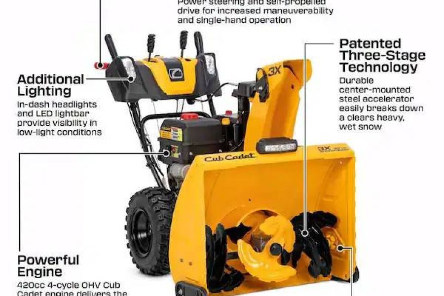 Schneefräse Cub Cadet XS3 420cc - Bild 1