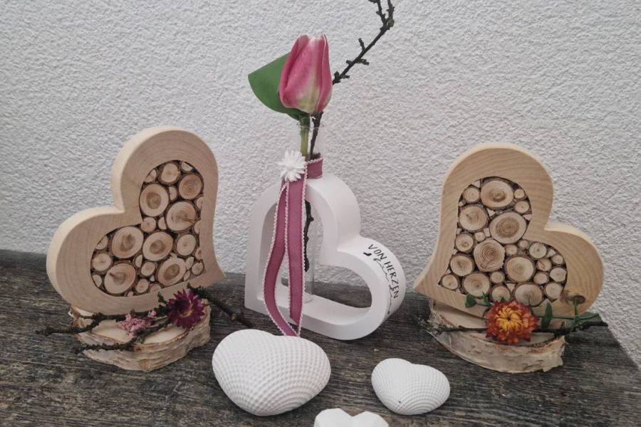 Herzform Geschenk - Bild 1