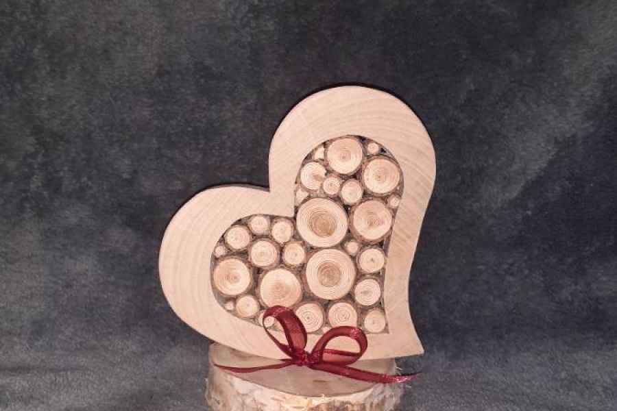 Herzform Geschenk - Bild 3