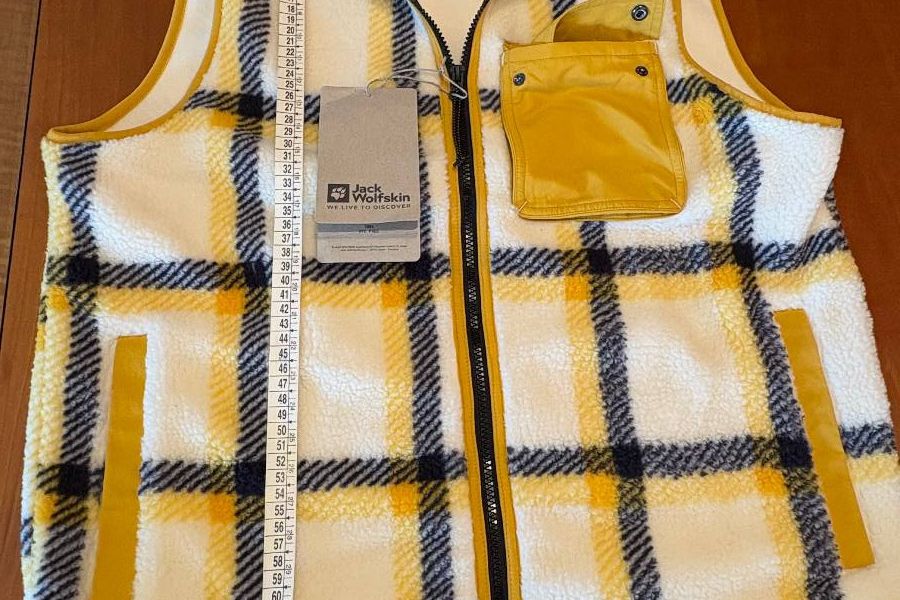 Elegante Outdoor-Weste im Karomuster Jack Wolfskin - Bild 1