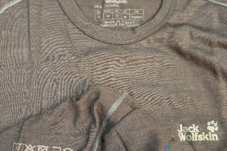 Funktionsshirt NEU Jack Wolfskin Merino-Baseplayer - Bild 3
