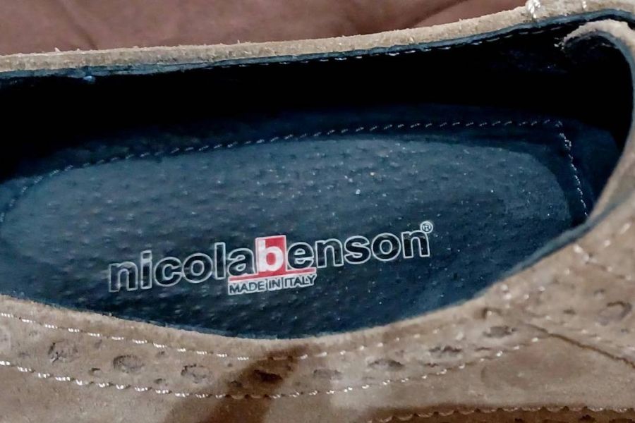 Neuwertige Velourleder  Schuhe - Bild 1
